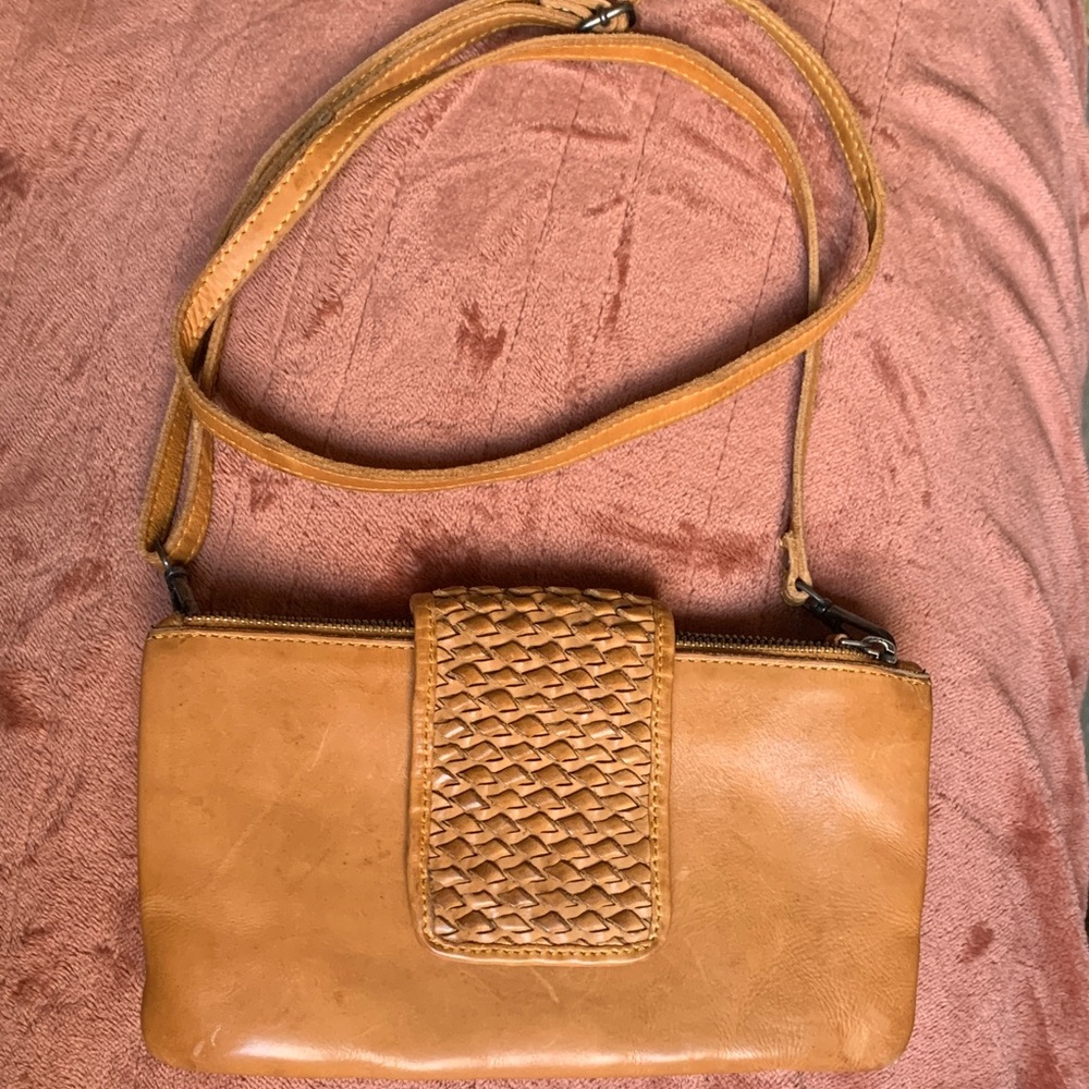 Vilenca Holland Leather Crossbody Bag
